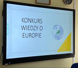 dzień regionalny i europejski - konkurs wiedzy o Europie